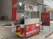 Xe bán cà phê trà sữa kết hợp có hiệu quả không Inox Đăng Vinh